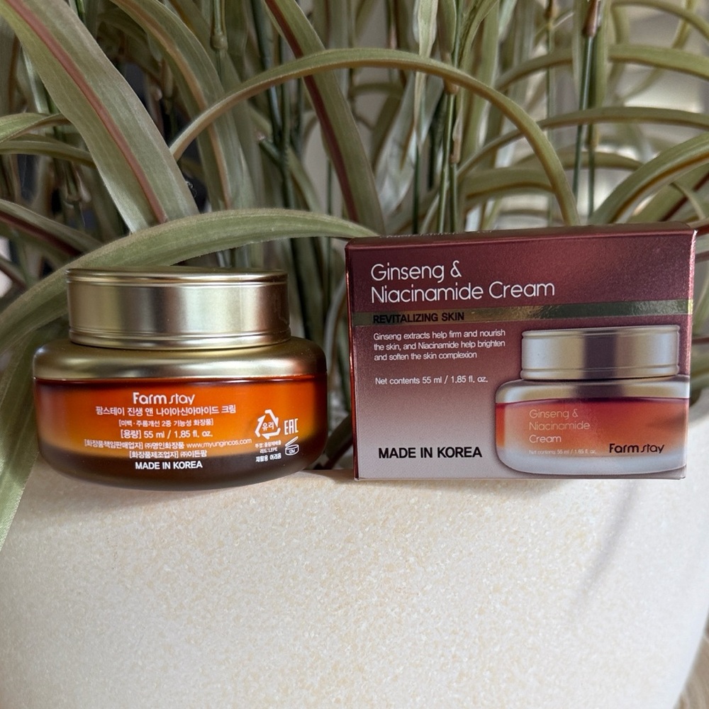 Ginseng & Niacinamide Cream - Luxurious Brown Moisturizer